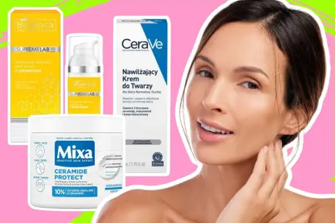 Kremy z ceramidami Bielenda, CeraVe i Mixa dla zdrowej skóry. Ceramidy na co? Na odbudowę bariery ochronnej i nawilżenie.