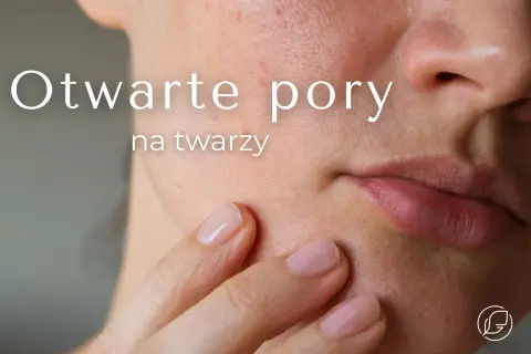 Odkryj skuteczne sposoby, jak zamknąć pory na twarzy i uzyskać gładką cerę. Delikatne dotknięcie palcem podkreśla problem.